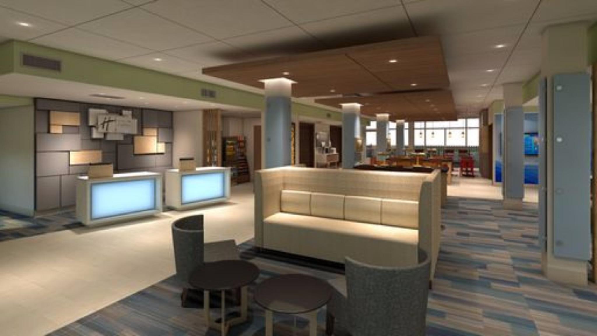 Holiday Inn Express & Suites Omaha Airport By Ihg Carter Lake Екстер'єр фото